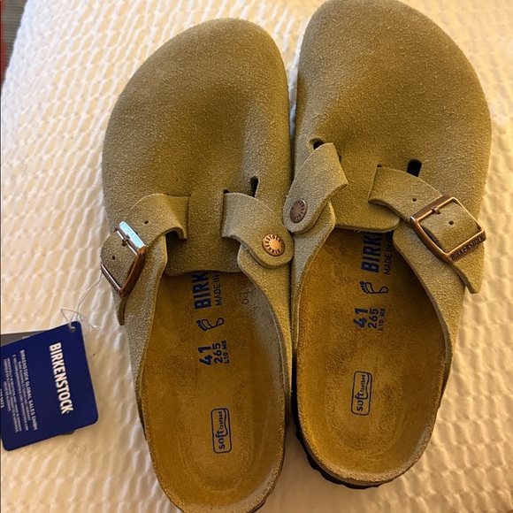- Womens Birkenstock Boston Clog Sz 10 - Picture 2 of 4